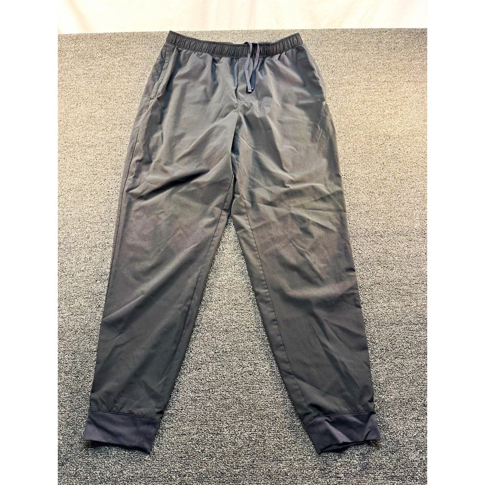 DSG Mens Black Jogger Pants M Athleisure Elastic Waist Drawstring Tapered 29"